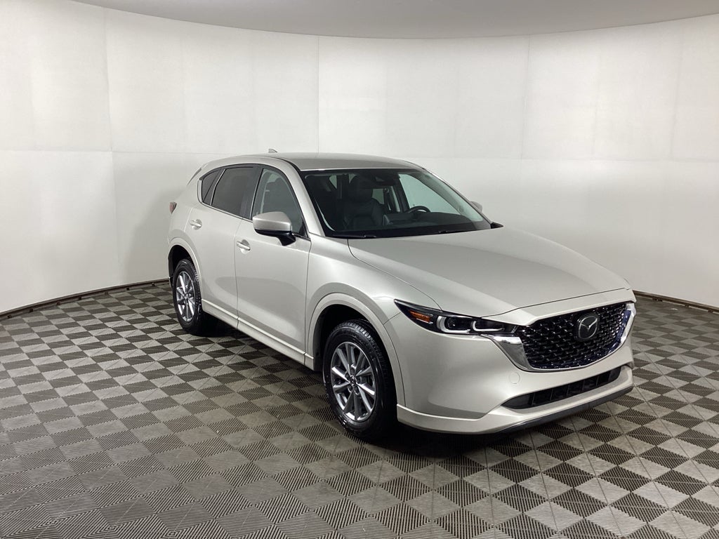 Gray (Platinum Quartz Metallic) 2025 Mazda CX-5 2.5 S Select AWD SUV / Crossover All-Wheel Drive 6-Speed Automatic