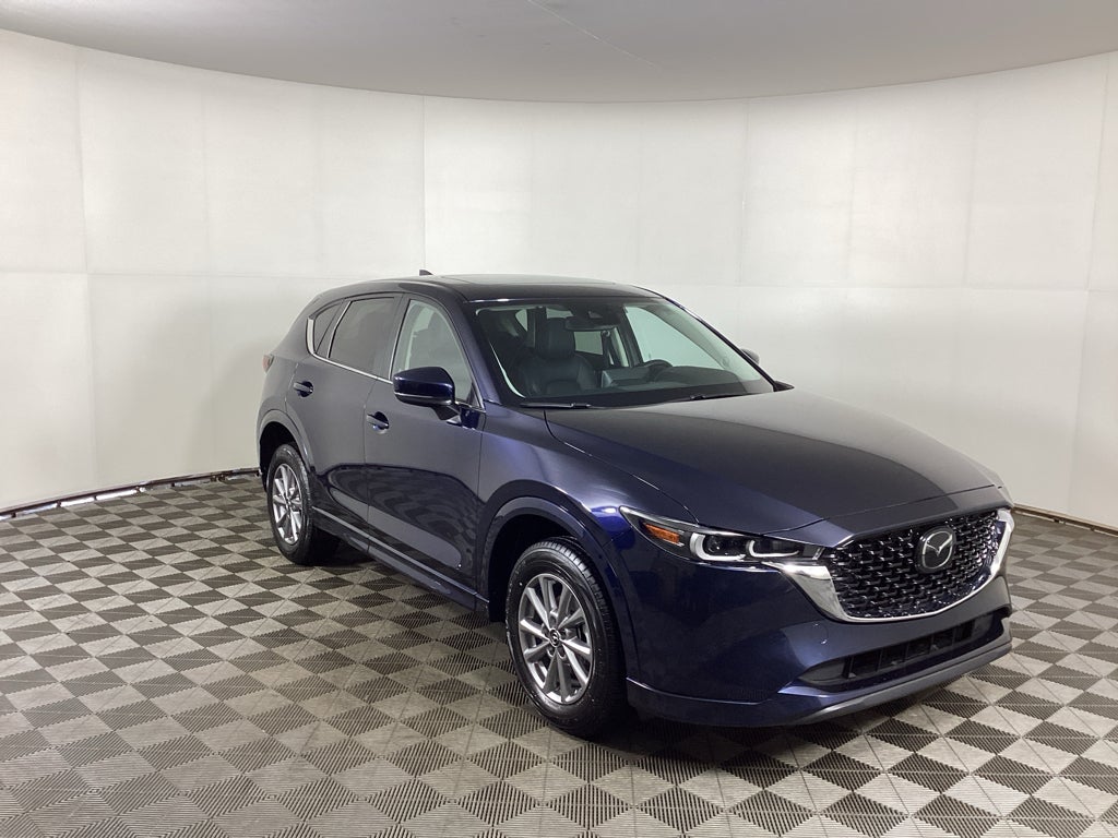 Deep Crystal Blue Mica 2025 Mazda CX-5 SUV / Crossover All-Wheel Drive 6-Speed Automatic
