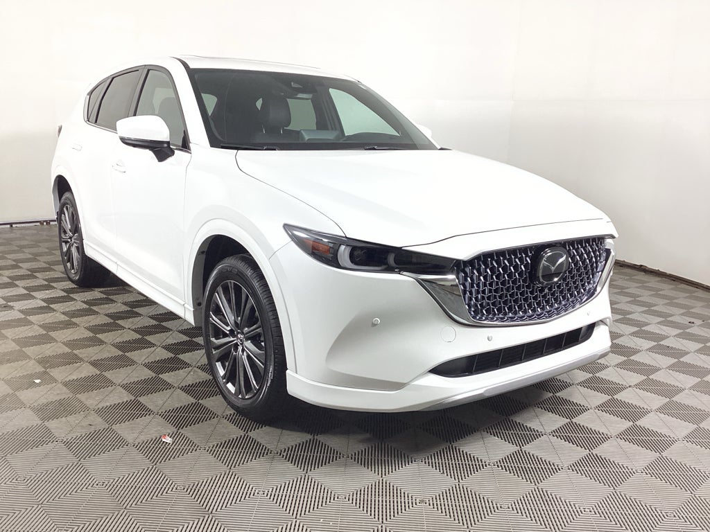 Rhodium White Metallic 2025 Mazda CX-5 2.5 Turbo Signature AWD SUV / Crossover All-Wheel Drive 6-Speed Automatic