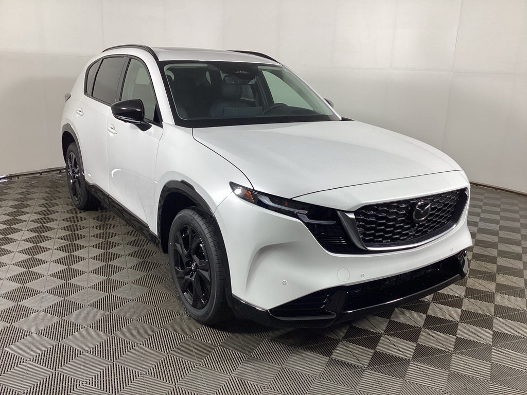 Rhodium White Metallic 2026 Mazda CX-5 2.5 S Premium Plus AWD SUV / Crossover All-Wheel Drive 6-Speed Automatic