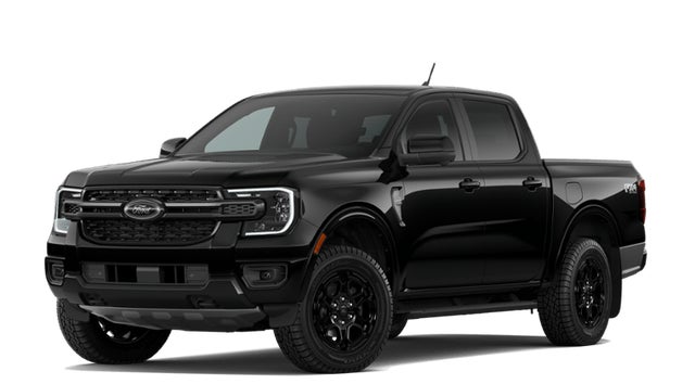 Shadow Black 2026 Ford Ranger Pickup Truck Four-Wheel Drive Automatic