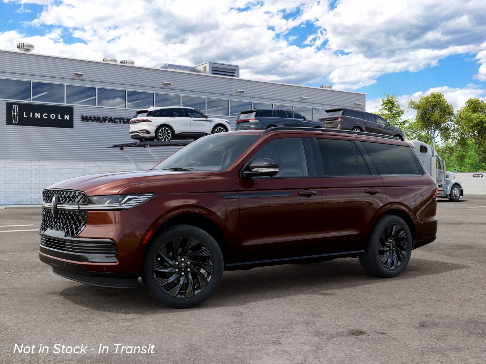 Bronze Fire Tinted Clearcoat 2027 Lincoln Navigator SUV / Crossover Four-Wheel Drive Automatic