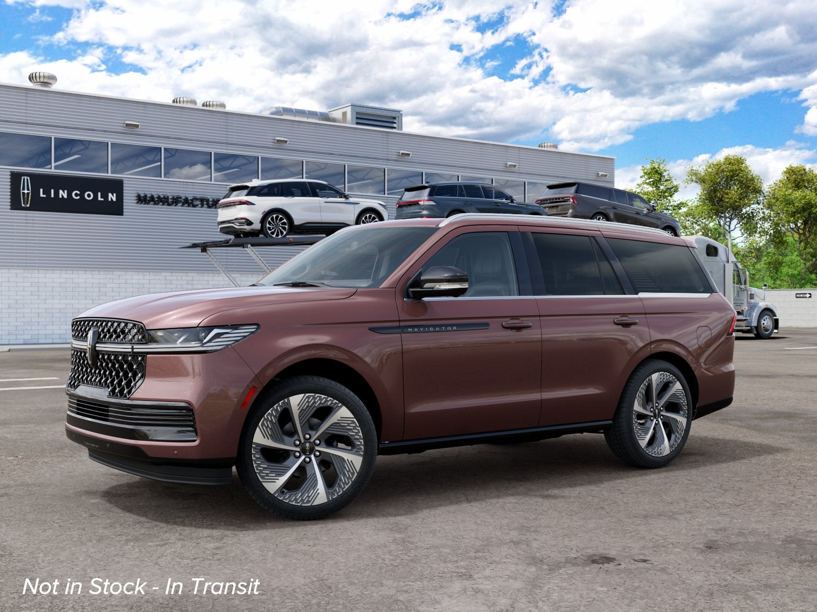 Frosted Fig Premium Colorant 2027 Lincoln Navigator SUV / Crossover Four-Wheel Drive Automatic