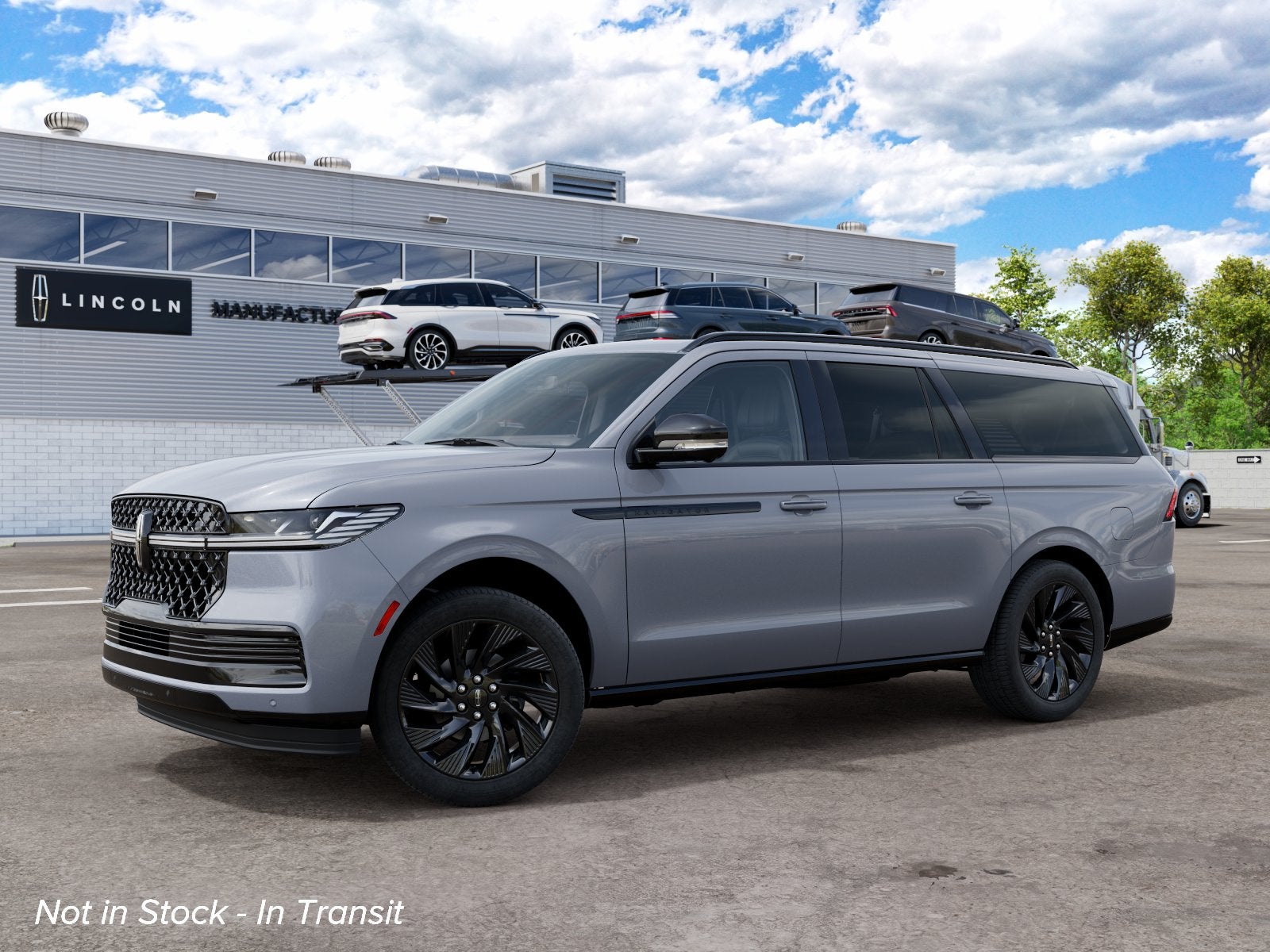 Gray Mist Metallic Tri-Coat 2027 Lincoln Navigator SUV / Crossover Four-Wheel Drive Automatic