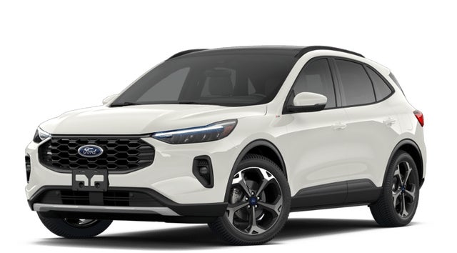 Star White Metallic Tri-Coat 2026 Ford Escape Hybrid ST-Line Select AWD SUV / Crossover All-Wheel Drive Continuously Variable Transmission