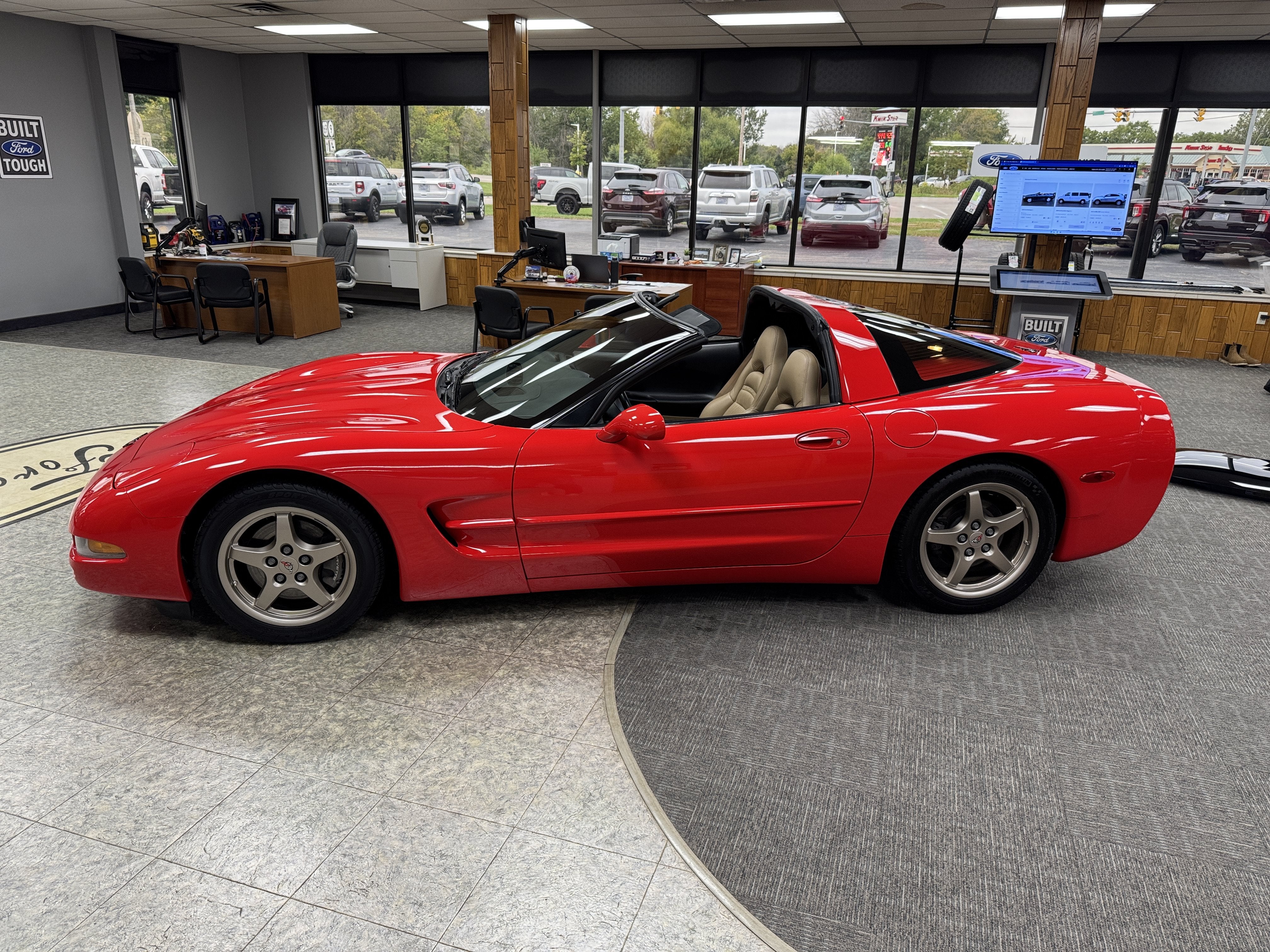 Torch Red 1999 Chevrolet Corvette Coupe Rear-Wheel Drive Automatic