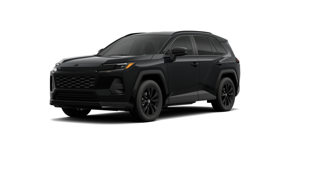 Midnight Black Metallic 2026 Toyota RAV4 SUV / Crossover Front-Wheel Drive Continuously Variable Transmission