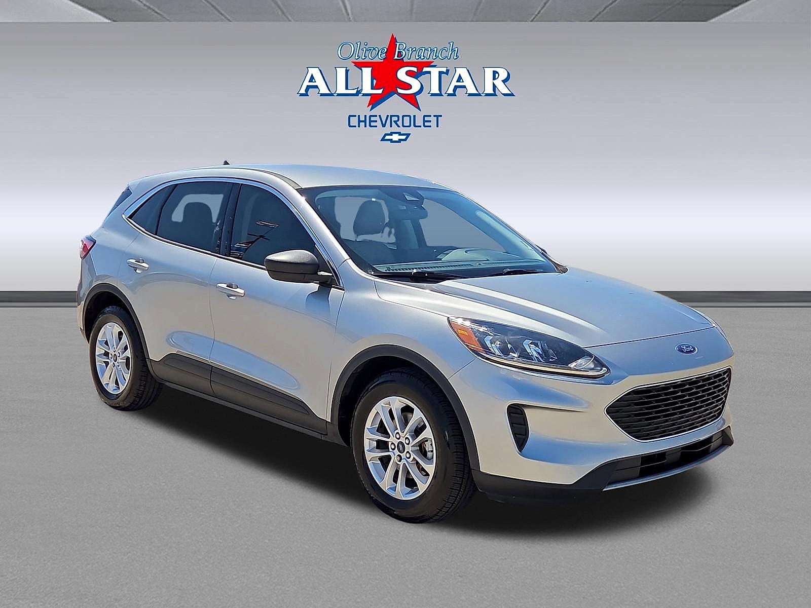 Silver 2022 Ford Escape SUV / Crossover Front-Wheel Drive Automatic