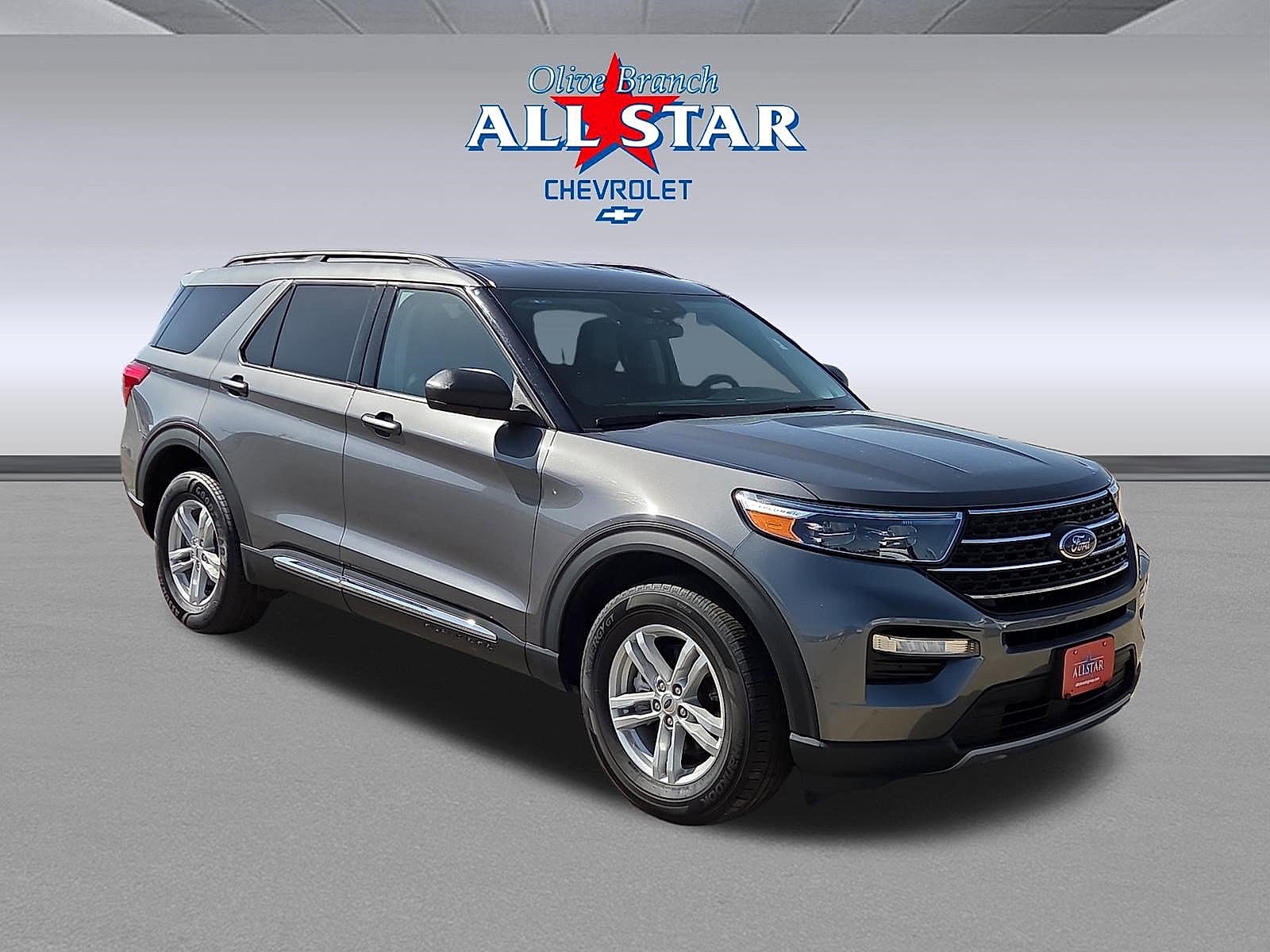 Carbonized Gray Metallic 2024 Ford Explorer SUV / Crossover All-Wheel Drive Automatic