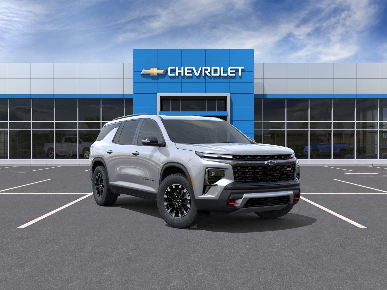 Sterling Gray Metallic 2026 Chevrolet Traverse SUV / Crossover Four-Wheel Drive Automatic