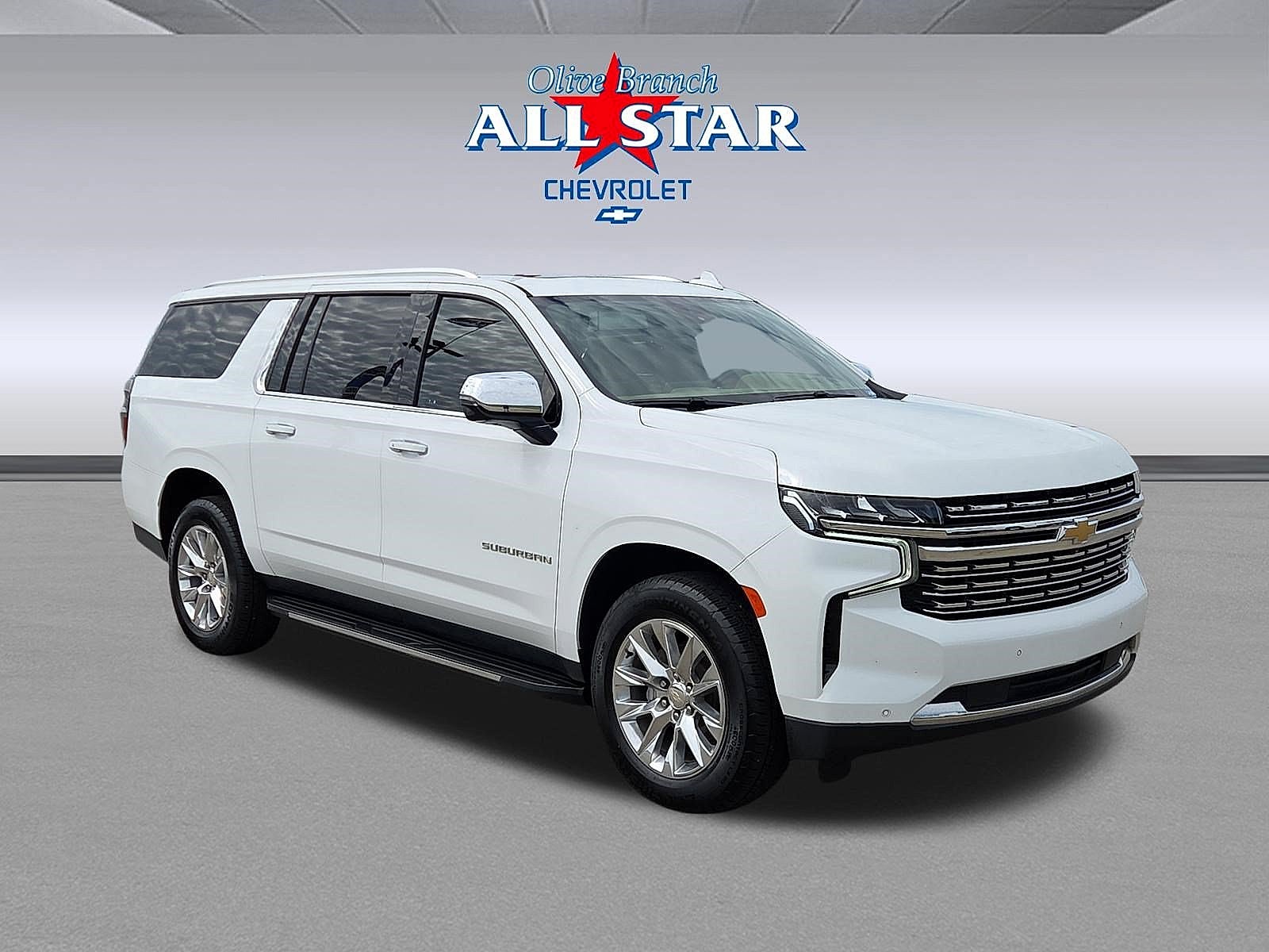 Summit White 2023 Chevrolet Suburban SUV / Crossover Four-Wheel Drive Automatic