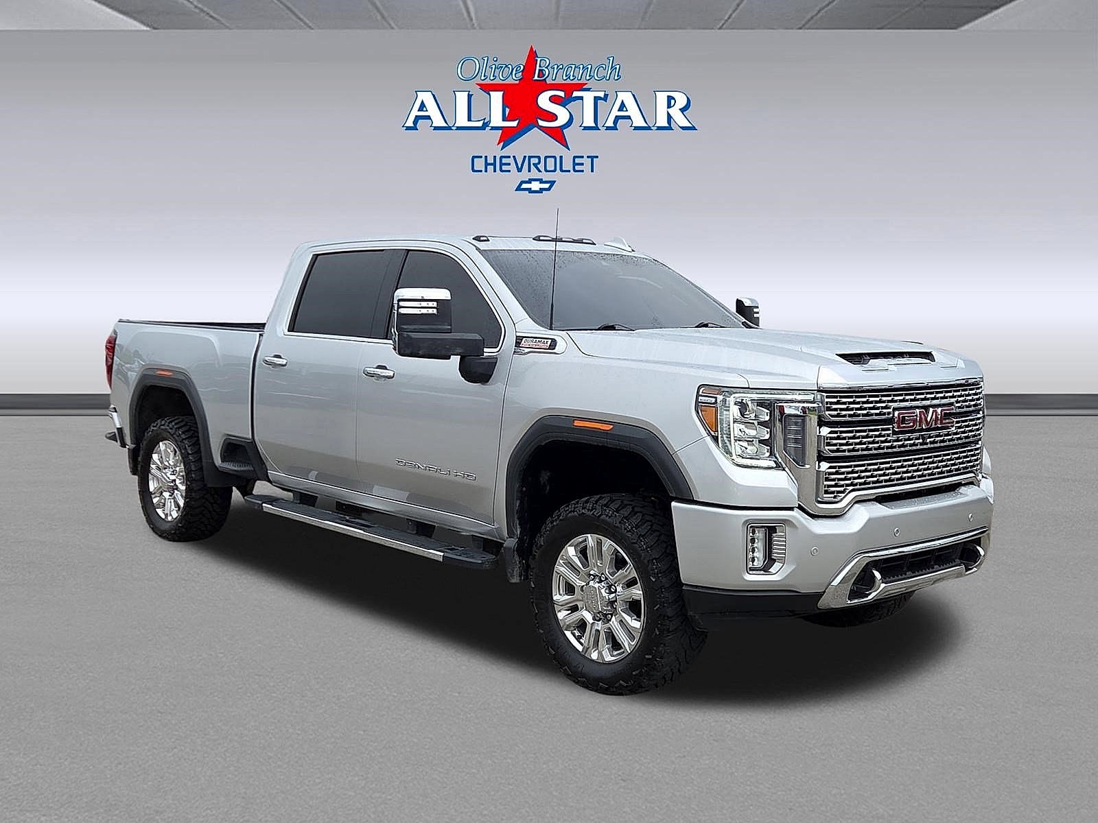 Quicksilver Metallic 2021 GMC Sierra 2500HD Pickup Truck Four-Wheel Drive Automatic