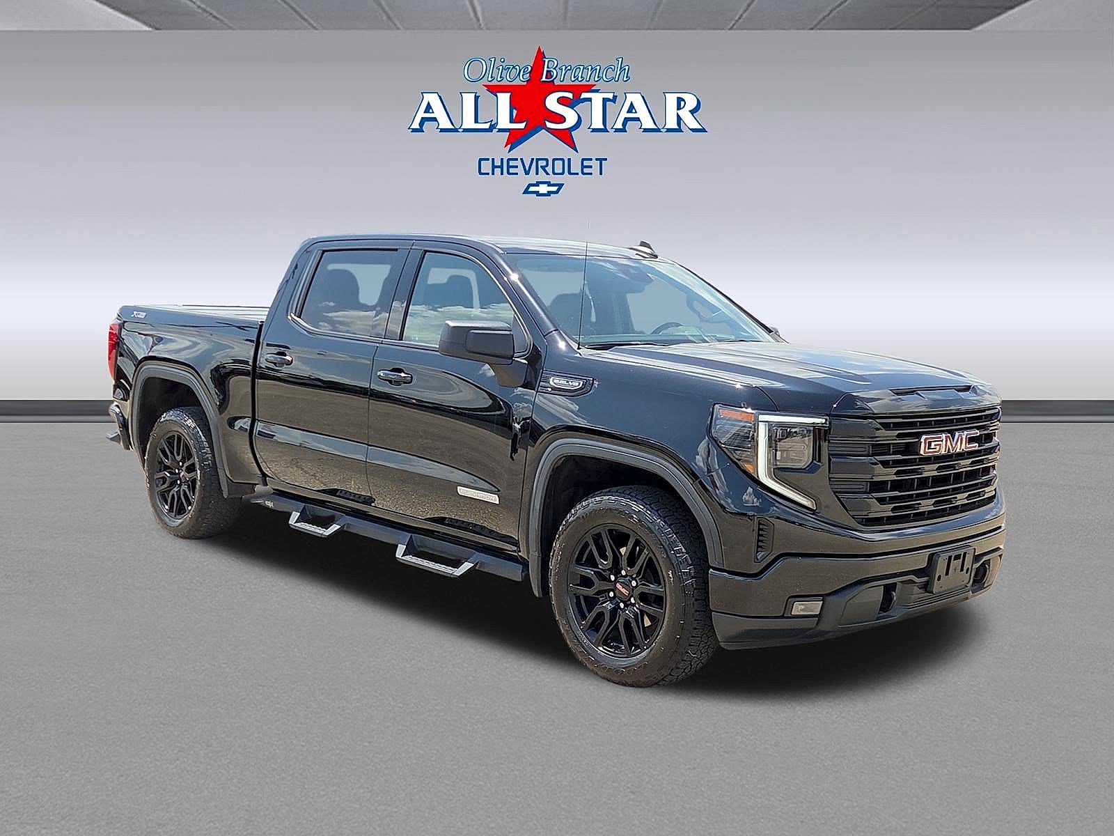 Onyx Black 2025 GMC Sierra 1500 Pickup Truck Four-Wheel Drive Automatic