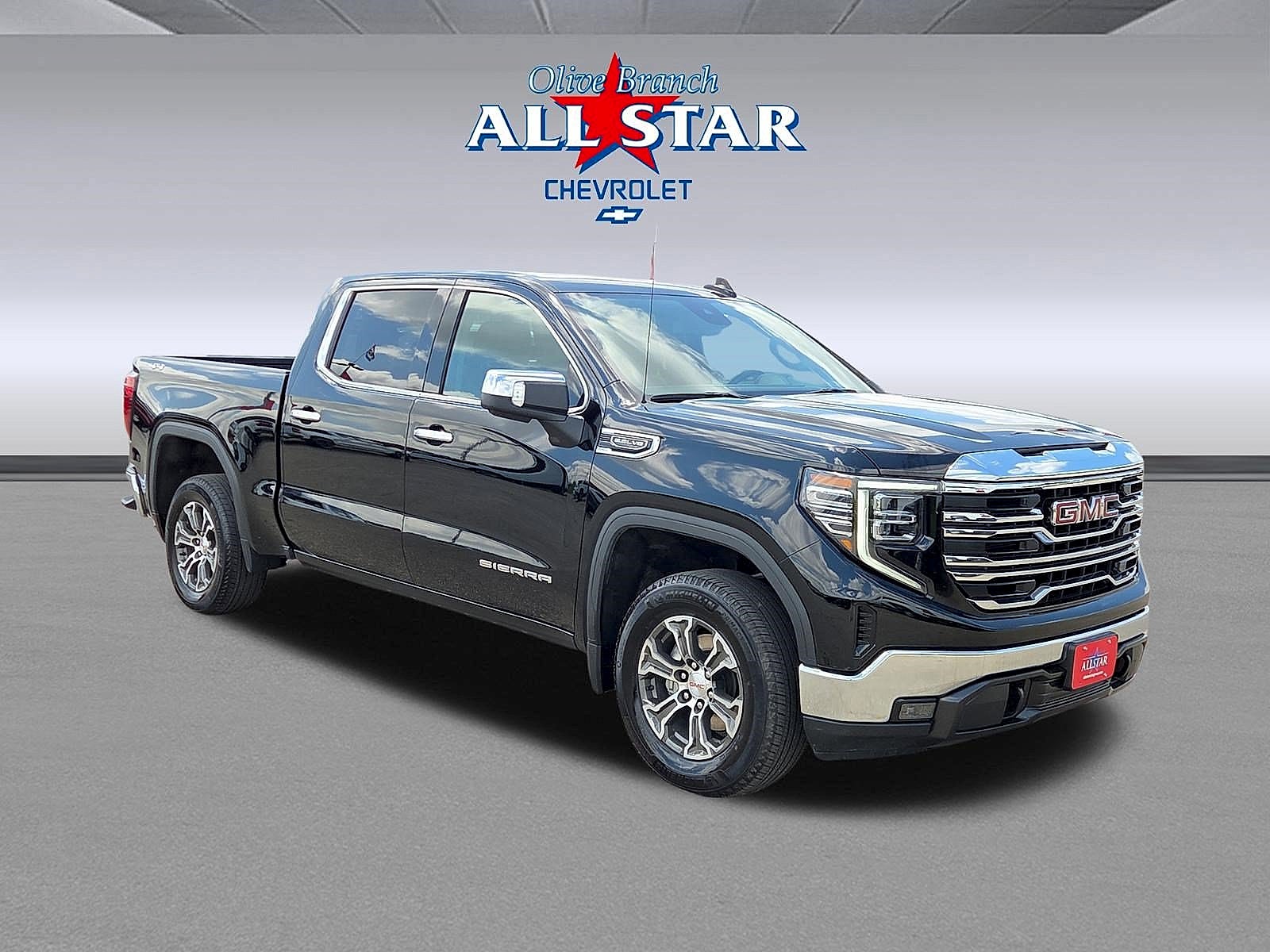 Onyx Black 2025 GMC Sierra 1500 Pickup Truck Four-Wheel Drive Automatic