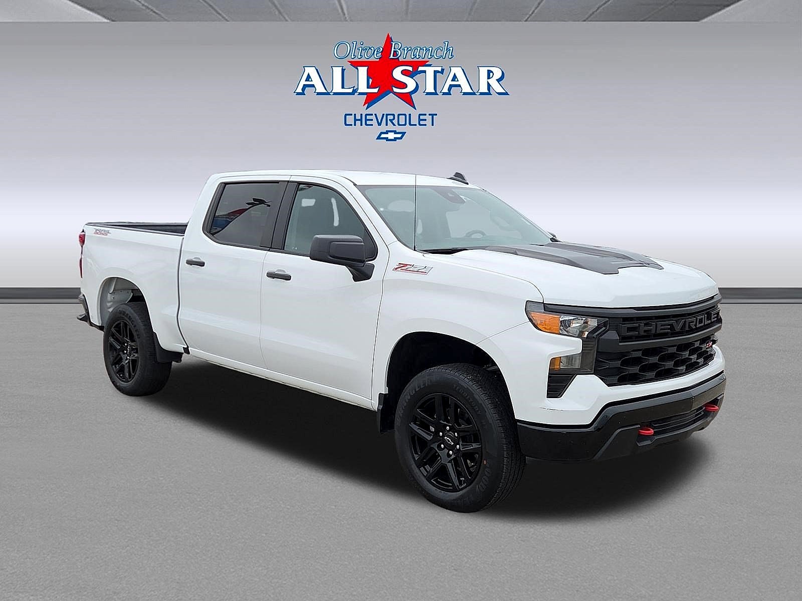 Summit White 2023 Chevrolet Silverado 1500 Pickup Truck Four-Wheel Drive Automatic