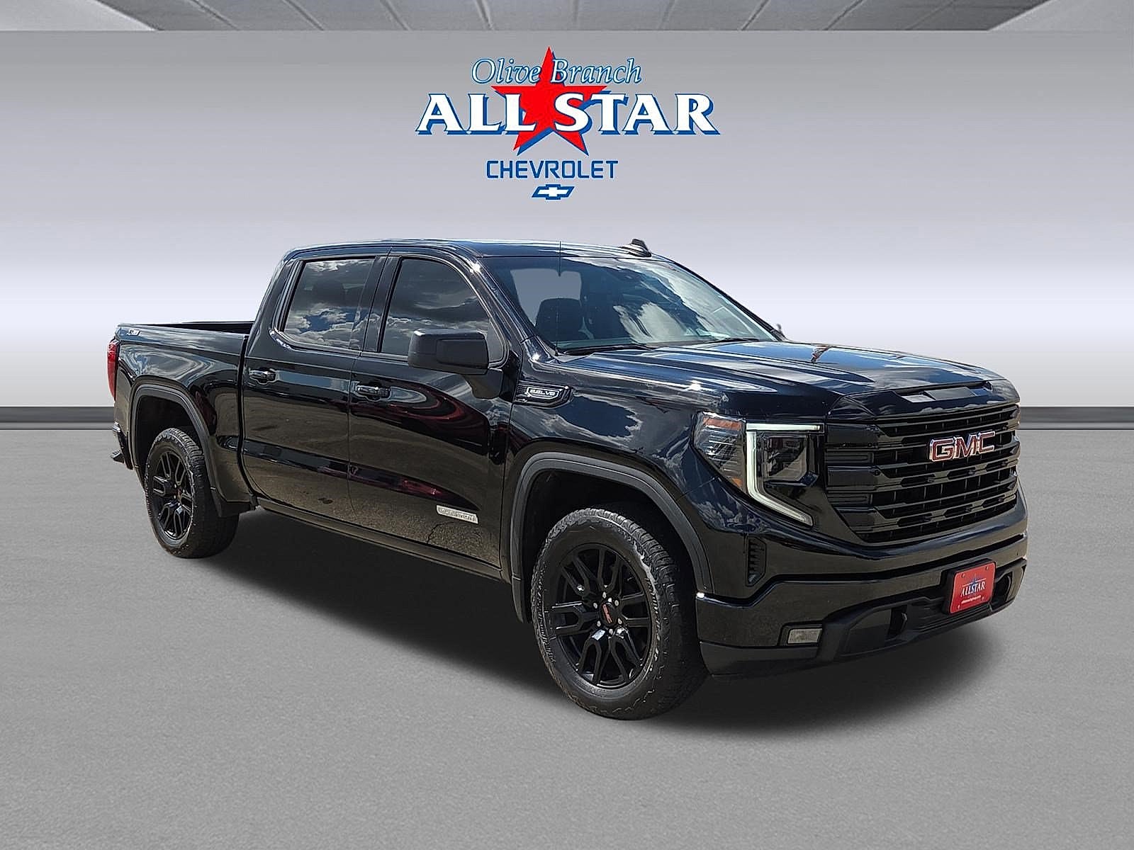 Onyx Black 2025 GMC Sierra 1500 Pickup Truck Four-Wheel Drive Automatic
