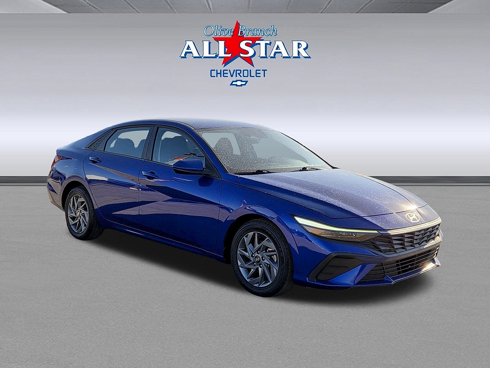 Intense Blue 2024 Hyundai Elantra Sedan Front-Wheel Drive Automatic