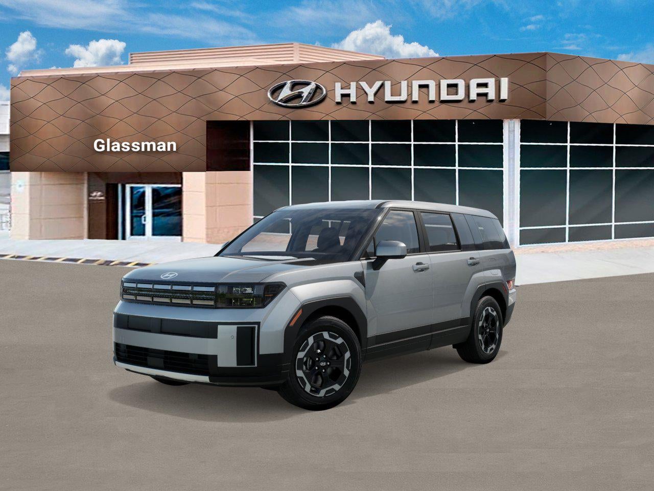Shimmering Silver Pearl 2026 Hyundai Santa Fe SUV / Crossover All-Wheel Drive 8-Speed Automatic
