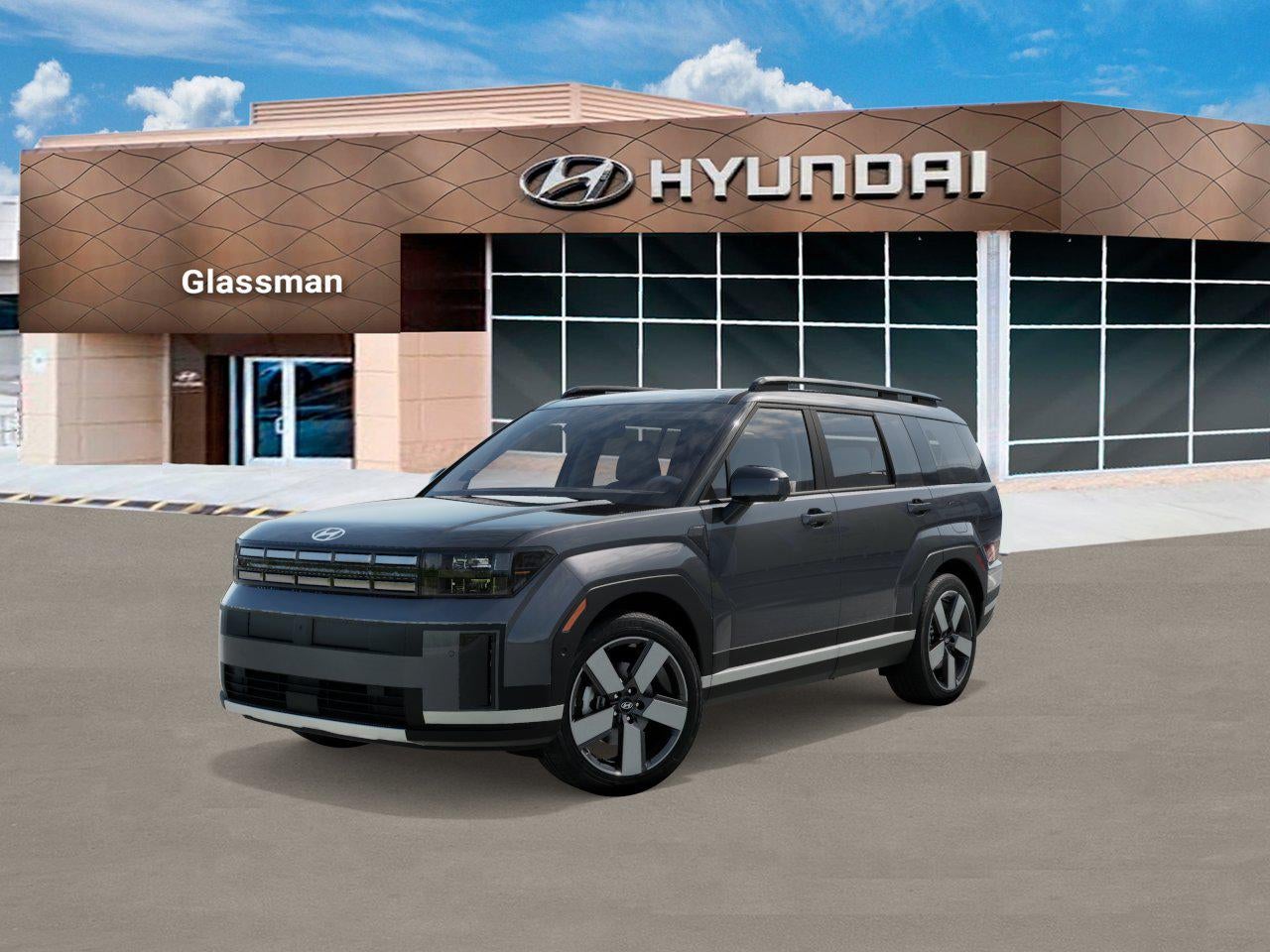 Ecotronic Gray 2027 Hyundai Santa Fe SUV / Crossover All-Wheel Drive 8-Speed Automatic