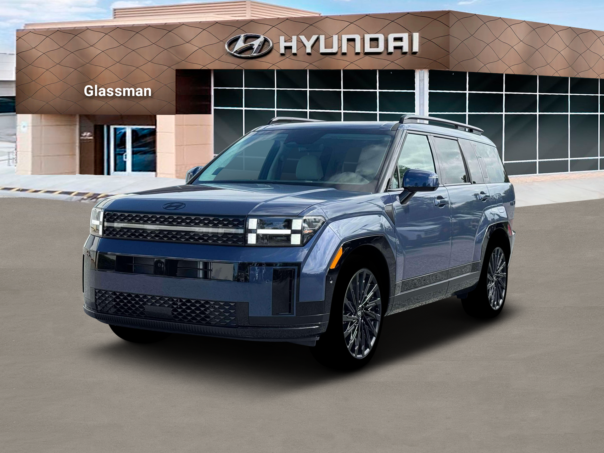 Atlantis Blue 2026 Hyundai Santa Fe SUV / Crossover All-Wheel Drive 8-Speed Automatic