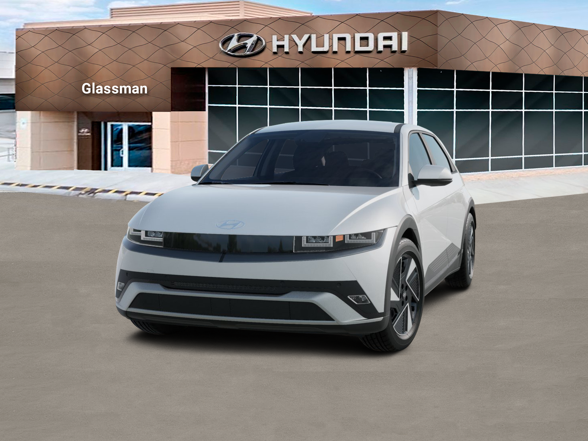 White 2027 Hyundai IONIQ 5 SUV / Crossover All-Wheel Drive 1-Speed Automatic