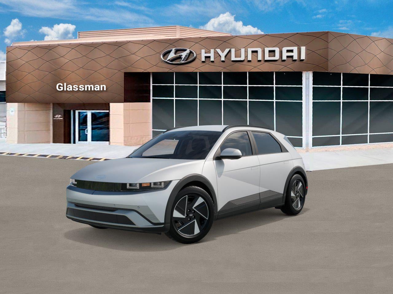 Atlas White Matte 2027 Hyundai IONIQ 5 SUV / Crossover All-Wheel Drive 1-Speed Automatic