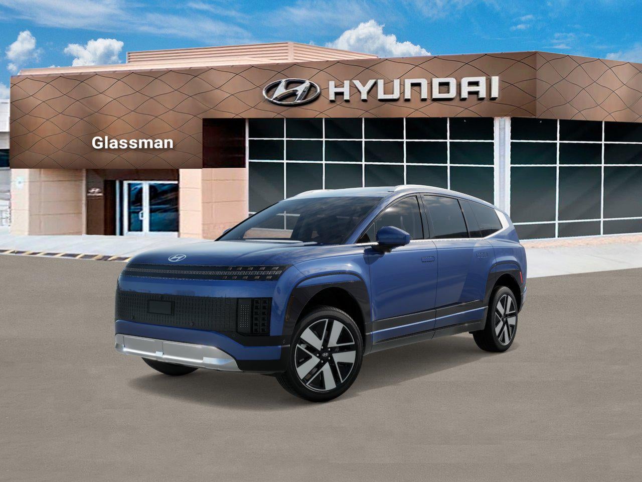 Cosmic Blue 2026 Hyundai Ioniq 9 SUV / Crossover All-Wheel Drive 1-Speed Automatic