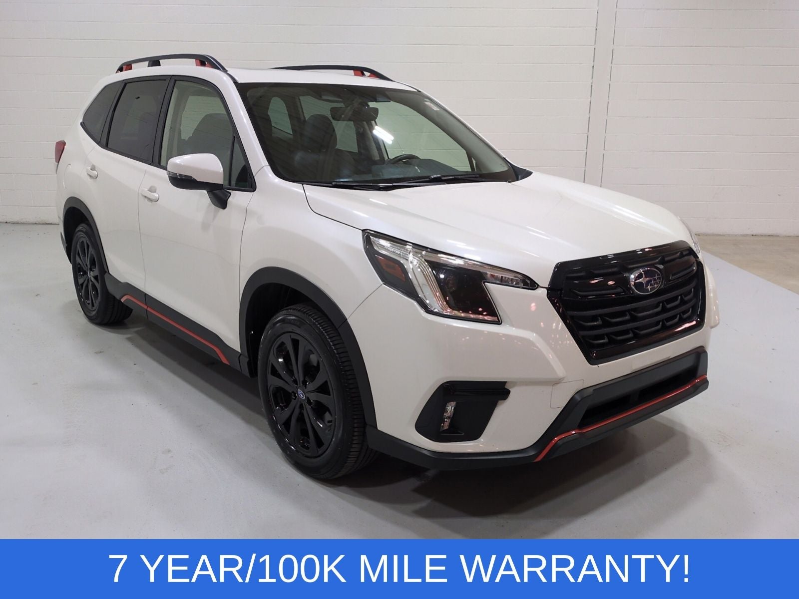Crystal White Pearl 2024 Subaru Forester SUV / Crossover All-Wheel Drive Continuously Variable Transmission