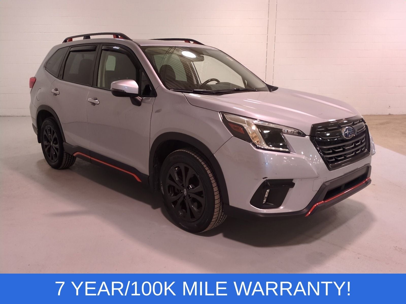 Ice Silver Metallic 2023 Subaru Forester SUV / Crossover All-Wheel Drive Continuously Variable Transmission