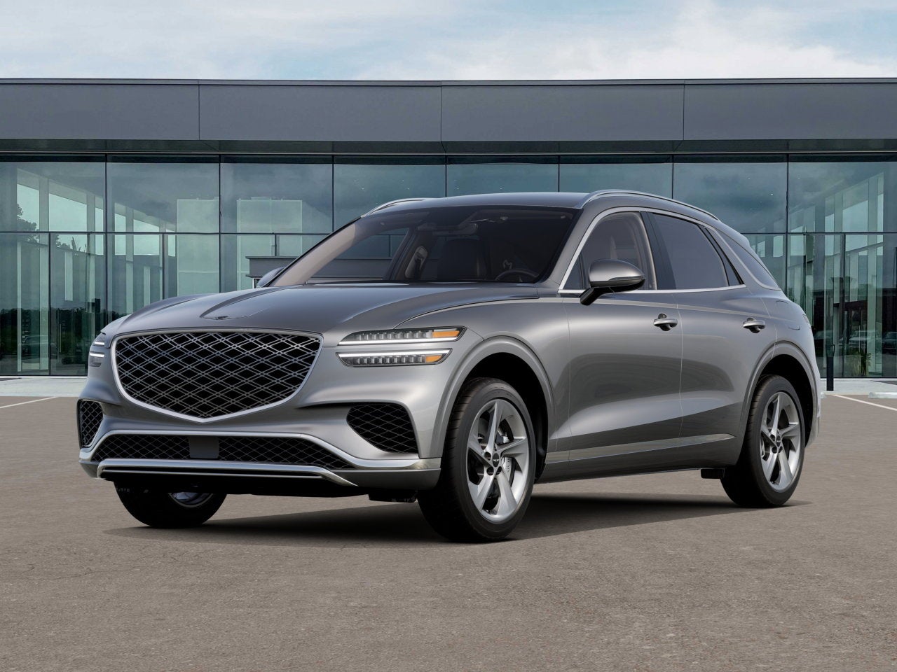 Gray 2027 Genesis GV70 SUV / Crossover All-Wheel Drive 8-Speed Automatic
