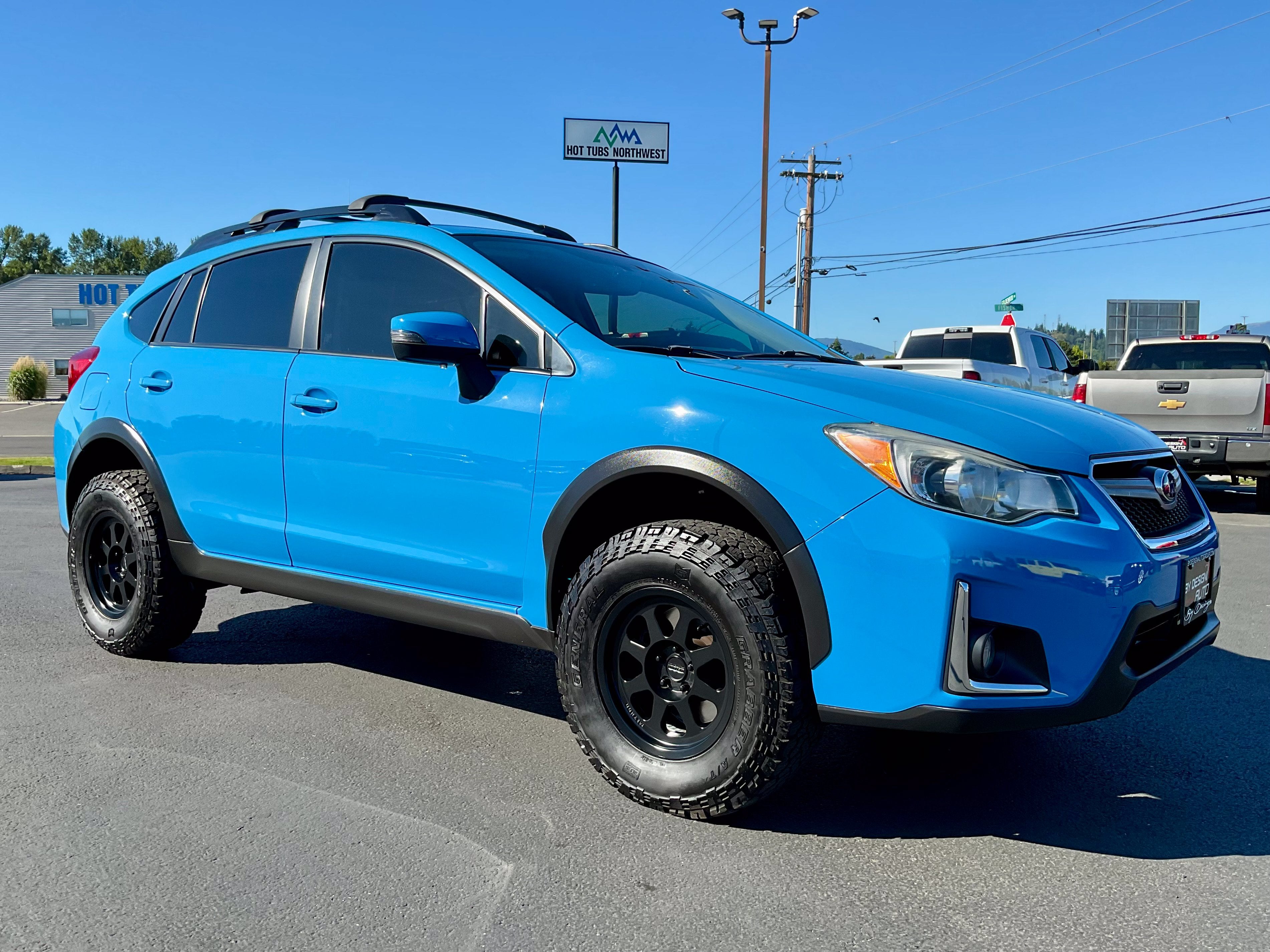 Hyper Blue 2017 Subaru Crosstrek SUV / Crossover All-Wheel Drive Continuously Variable Transmission