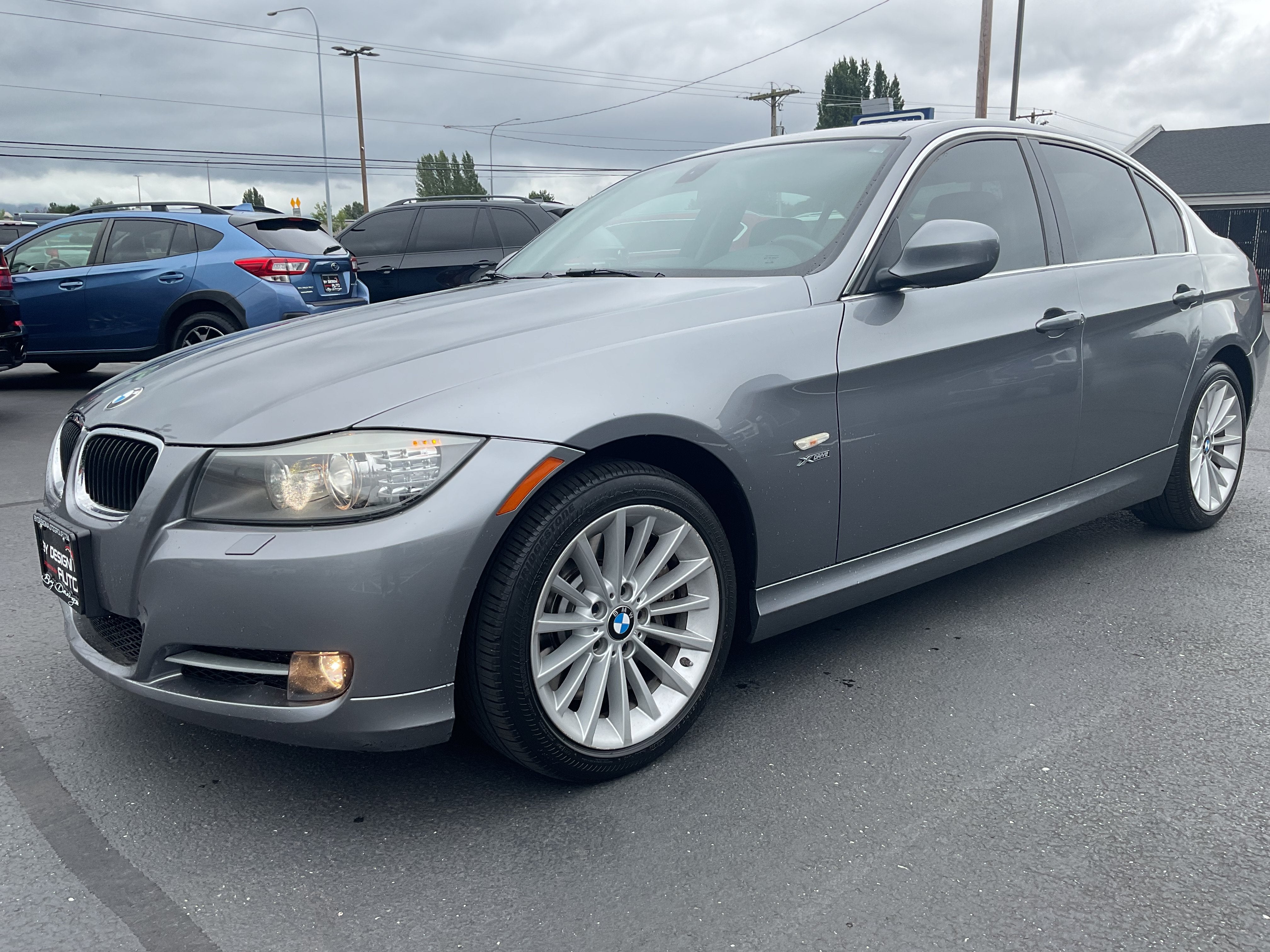 Gray 2011 BMW 3 Series Sedan All-Wheel Drive Automatic