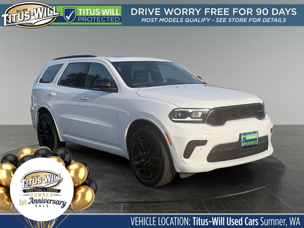White 2025 Dodge Durango SUV / Crossover All-Wheel Drive 8-Speed Automatic