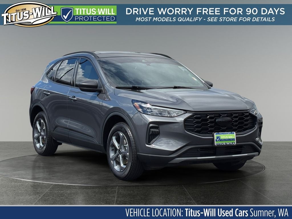 Gray Metallic 2025 Ford Escape SUV / Crossover All-Wheel Drive 8-Speed Automatic