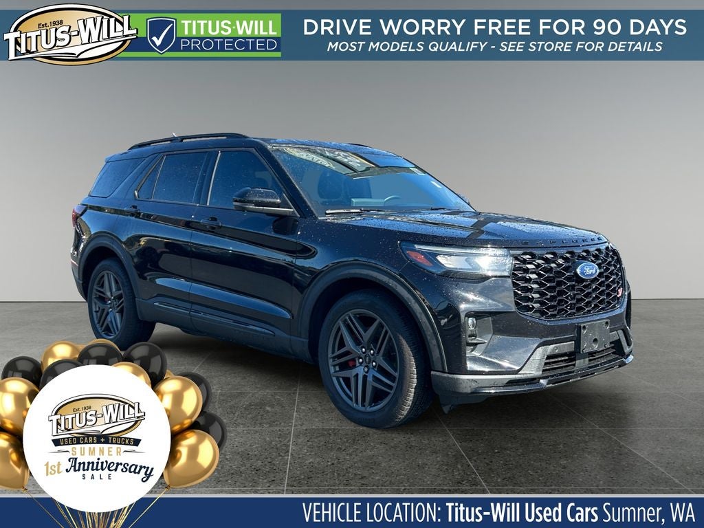 2025 Ford Explorer Negro SUV/Crossover Tracción en las cuatro ruedas Automática