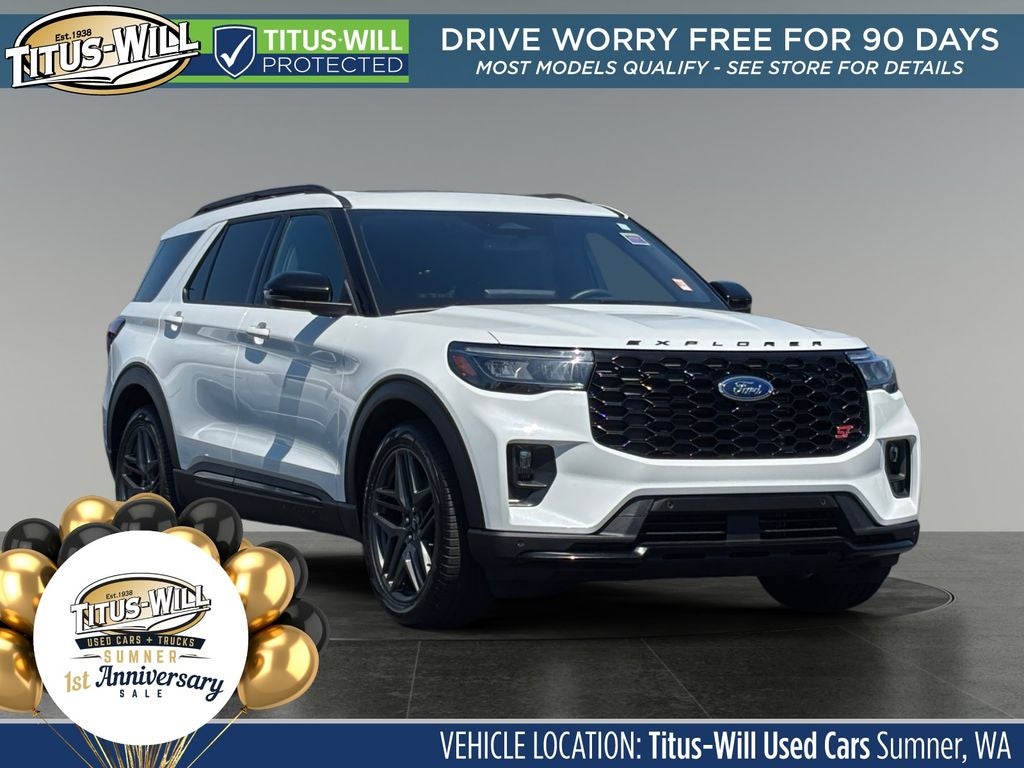 2025 Ford Explorer Blanco SUV/Crossover Tracción en las cuatro ruedas Automática