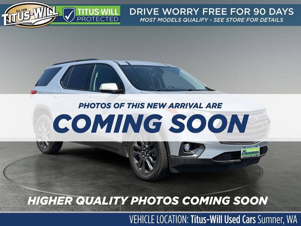 Silver Ice 2019 Chevrolet Traverse SUV / Crossover Four-Wheel Drive 9-Speed Automatic