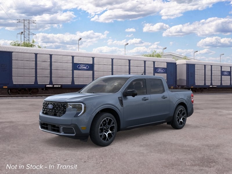 Blue (Azure Gray Metallic Tri-Coat) 2026 Ford Maverick Pickup Truck All-Wheel Drive Continuously Variable Transmission