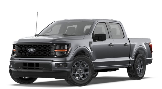 Carbonized Gray Metallic 2026 Ford F-150 STX SuperCrew 4WD Pickup Truck Four-Wheel Drive Automatic