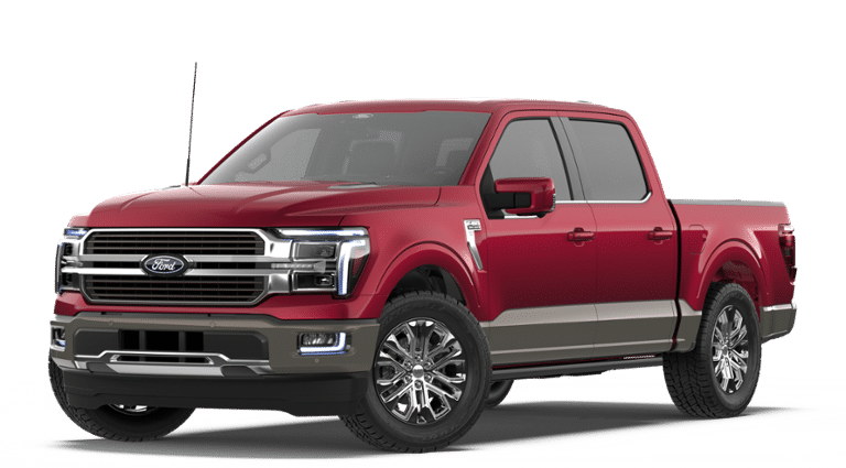 Ruby Red Metallic Tinted Clearcoat 2026 Ford F-150 Pickup Truck Four-Wheel Drive Automatic