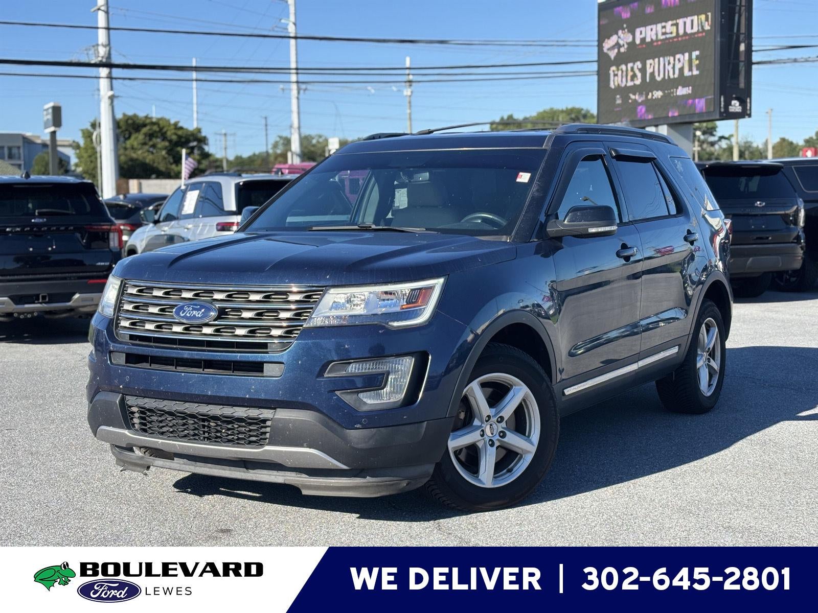 2017 Ford Explorer Azul (Blue Jeans) SUV/Crossover Tracción en las cuatro ruedas 6 velocidades Automática