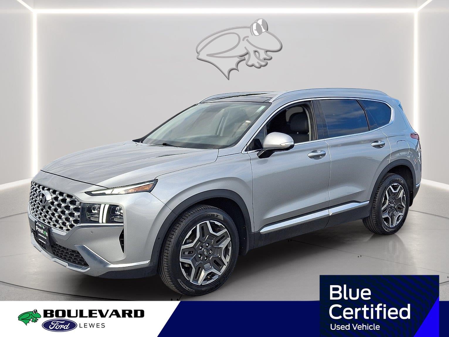 Shimmering Silver 2022 Hyundai Santa Fe SUV / Crossover Front-Wheel Drive Automatic