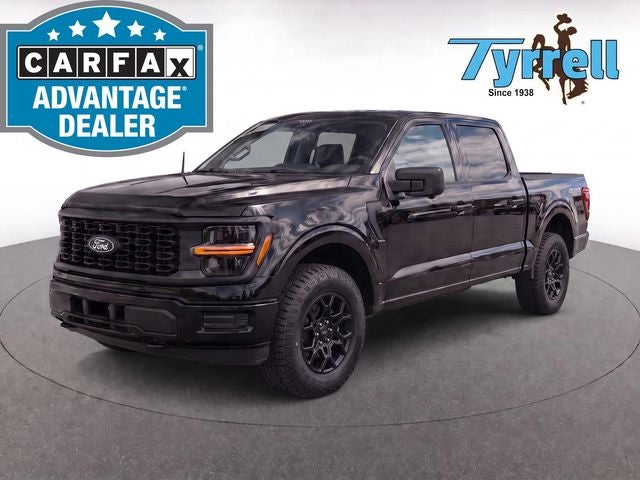 Agate Black Metallic 2025 Ford F-150 Pickup Truck Four-Wheel Drive Automatic