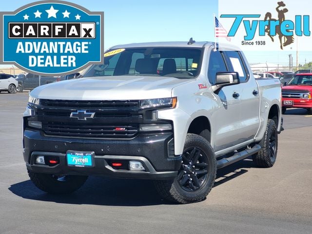Silver Ice Metallic 2019 Chevrolet Silverado 1500 Pickup Truck Four-Wheel Drive Automatic