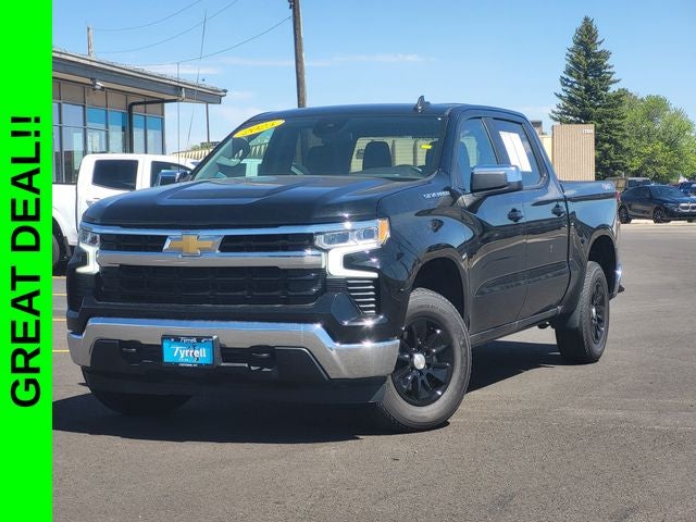 Black 2025 Chevrolet Silverado 1500 Pickup Truck Four-Wheel Drive Automatic