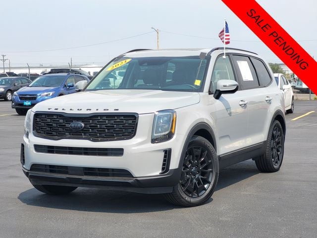 Wolf Gray 2021 Kia Telluride SUV / Crossover All-Wheel Drive 8-Speed Automatic