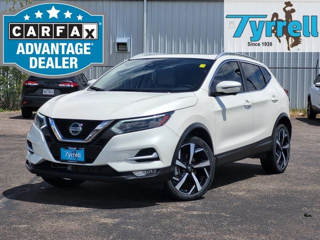 Pearl White Tricoat 2022 Nissan Rogue Sport SUV / Crossover All-Wheel Drive Continuously Variable Transmission