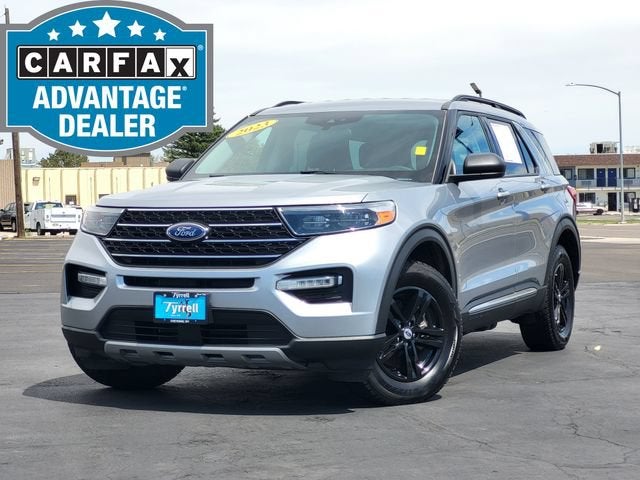 Silver 2023 Ford Explorer SUV / Crossover All-Wheel Drive Automatic