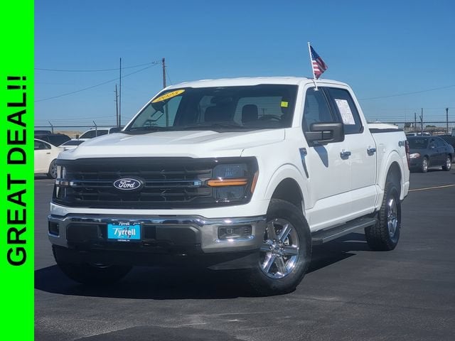 Oxford White 2025 Ford F-150 Pickup Truck Four-Wheel Drive Automatic