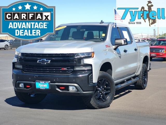 Silver Ice Metallic 2019 Chevrolet Silverado 1500 Pickup Truck Four-Wheel Drive Automatic